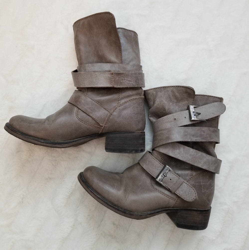 STEVE MADDEN Brewzzer Motorcycle Boot